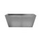 Hammered Stainless Steel Vanity Toilet Tank Tray | Shiny Finish | Sleek & Luxury Bathroom Accessory